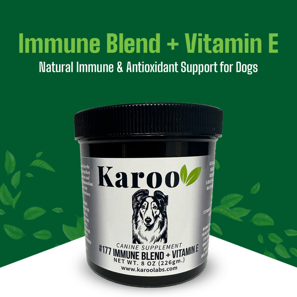 Immune Blend + Vitamin E Supplement for Dogs - Karoo Labs